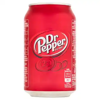 Dr pepper napój gazowany 330 ml