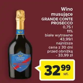 Carrefour Market Wino musujące grande conte oferta