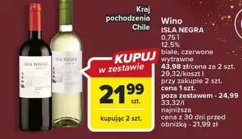 Carrefour Market Wino wytrawne isla negra oferta
