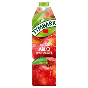 Globi Tymbark sok 100 % jabłko 1 l oferta