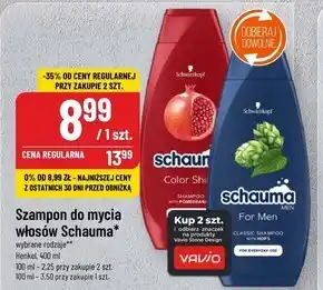 Polomarket Schauma color shine szampon do włosów farbowanych i rozjaśnianych 400 ml oferta