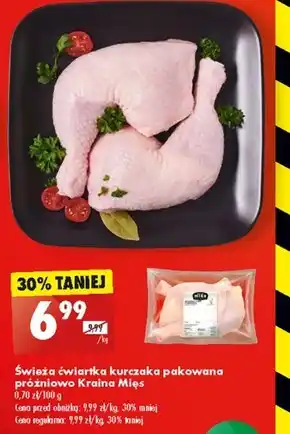 Biedronka Ćwiartka z kurczaka kraina mięs oferta