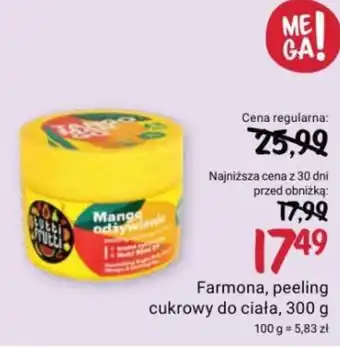 Rossmann Farmona, peeling cukrowy do ciała, 300 g oferta