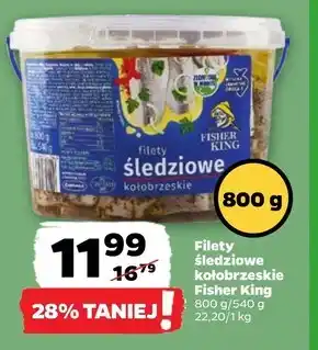 Netto Filety śledziowe fisher king oferta