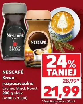 Kaufland Nescafé crema kawa rozpuszczalna 200 g oferta