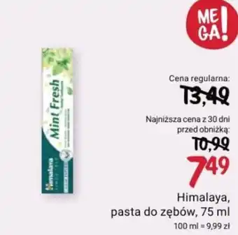 Rossmann Himalaya, pasta do zębów, 75 ml oferta