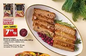 Biedronka Pasztet prosto do piekarnika oferta