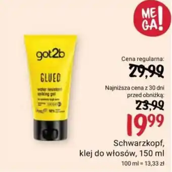 Rossmann Schwarzkopf, klej do włosów, 150 ml oferta