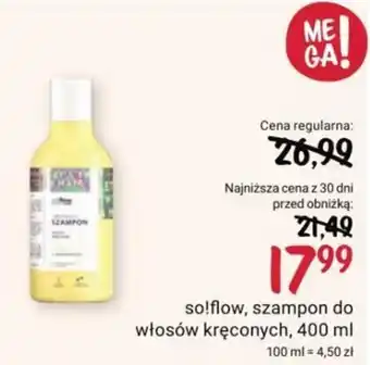 Rossmann So!flow, szampon do włosów kręconych, 400 ml oferta