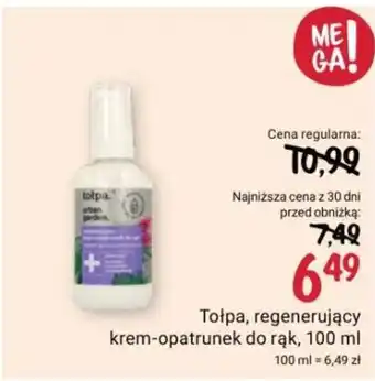 Rossmann Tołpa, regenerujący krem-opatrunek do rąk, 100 ml oferta