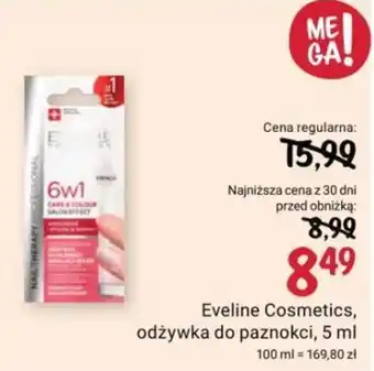 Rossmann Eveline Cosmetics, odżywka do paznokci, 5 ml oferta