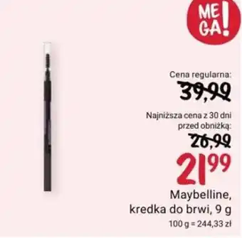 Rossmann Maybelline, kredka do brwi, 9 g oferta