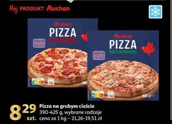 Auchan Pizza na grubym cieście 390-425 g oferta