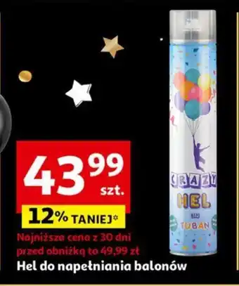 Auchan Hel do napełniania balonów oferta