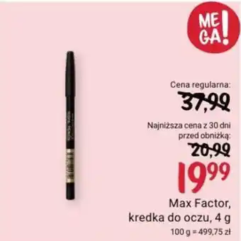 Rossmann Max Factor, kredka do oczu, 4 g oferta