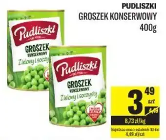 TomiMarkt PUDLISZKI GROSZEK KONSERWOWY 400 g oferta