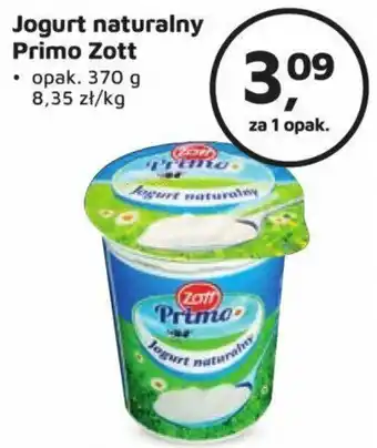 Odido Jogurt naturalny Primo Zott 370g oferta