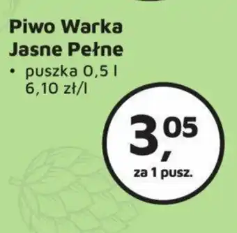 Odido Piwo Warka Jasne Pełne 0,5l oferta