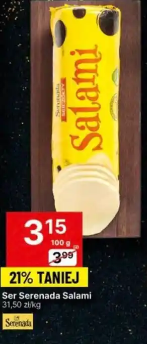 Delikatesy Centrum Ser Serenada Salami 100g oferta