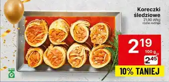 Delikatesy Centrum Koreczki śledziowe 100g oferta