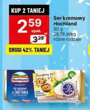 Delikatesy Centrum Ser kremowy Hochland 90 g oferta