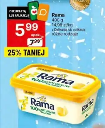 Delikatesy Centrum Rama 400 g oferta