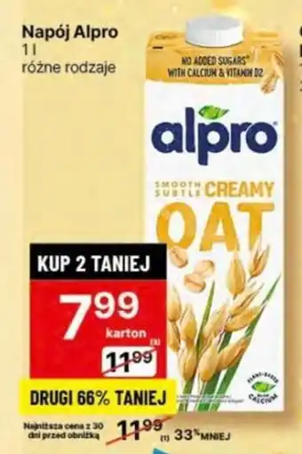 Delikatesy Centrum Napój Alpro 1 l oferta
