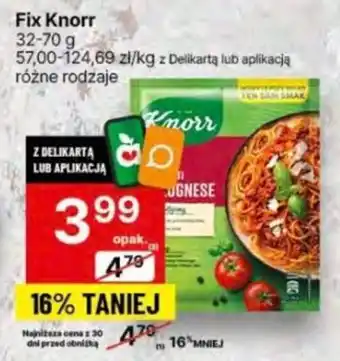 Delikatesy Centrum Fix Knorr 32-70 g oferta