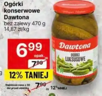 Delikatesy Centrum Ogórki konserwowe Dawtona 470 g oferta