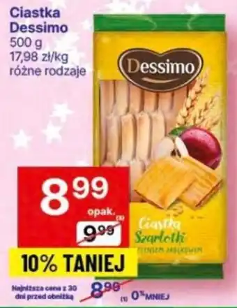 Delikatesy Centrum Ciastka Dessimo 500 g oferta