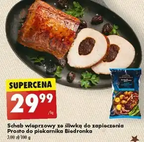 Biedronka Schab wieprzowy prosto do piekarnika oferta