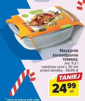 Carrefour Naczynie żaroodporne termisil oferta
