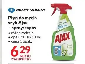Ajax floral fiesta konwalie płyn do szyb zapas 750ml
