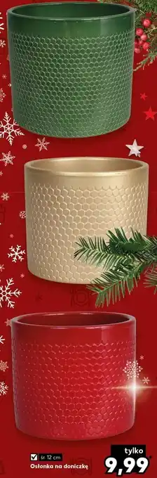 Kaufland Osłonka na doniczkę oferta