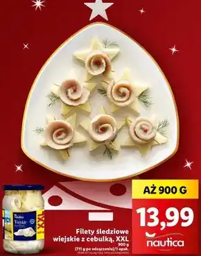 Lidl Filety śledziowe nautica oferta