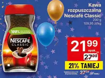 Delikatesy Centrum Kawa rozpuszczalna Nescafé Classic 200g oferta
