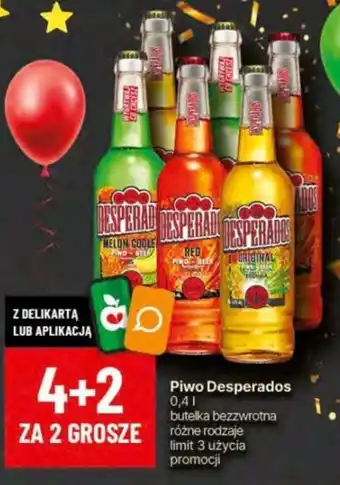 Delikatesy Centrum Piwo Desperados 0,4l oferta