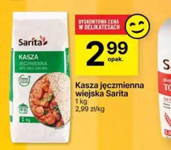 Delikatesy Centrum Kasza jęczmienna wiejska Sarita 1kg oferta