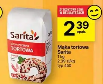 Delikatesy Centrum Mąka tortowa Sarita 1kg oferta