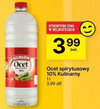 Delikatesy Centrum Ocet spirytusowy 10% Kulinarny 1l oferta