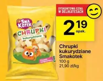 Delikatesy Centrum Chrupki kukurydziane Smakotek 100g oferta