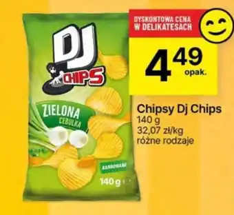 Delikatesy Centrum Chipsy Dj Chips 140 g oferta