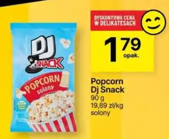 Delikatesy Centrum Popcorn Dj Snack 90g oferta