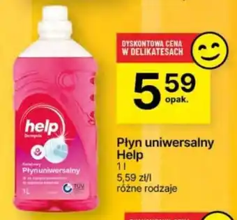 Delikatesy Centrum Płyn uniwersalny Help 1l oferta