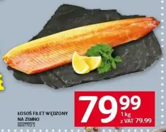Selgros ŁOSOS FILET WĘDZONY NA ZIMNO 1 KG oferta