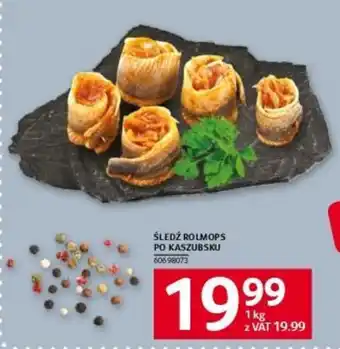 Selgros ŚLEDŹ ROLMOPS PO KASZUBSKU 1 KG oferta