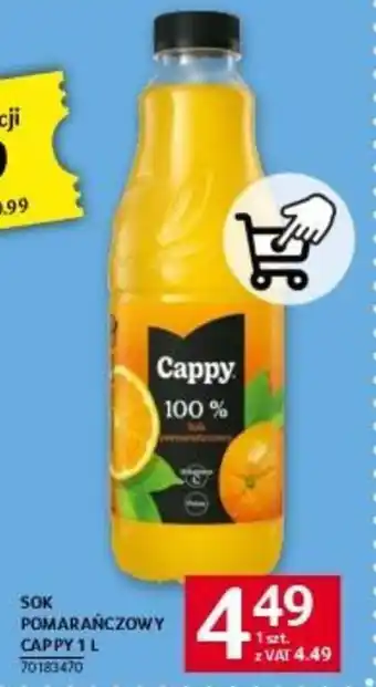 Selgros SOK POMARAŃCZOWY CAPPY 1 L oferta