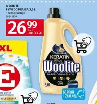 Selgros WOOLITE PŁYN DO PRANIA 3,6 L oferta