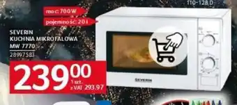 Selgros SEVERIN KUCHNIA MIKROFALOWA MW 7770 oferta