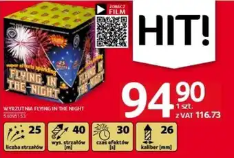 Selgros WYRZUTNIA FLYING IN THE NIGHT oferta
